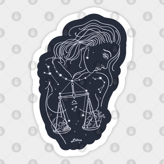 Libra zodiac sign Sticker by CatyArte